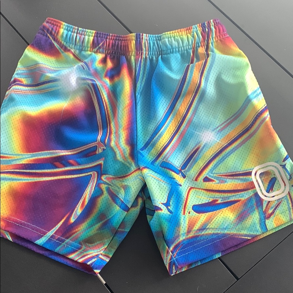 Overtime Boys Vibrant Multicolor Shorts
